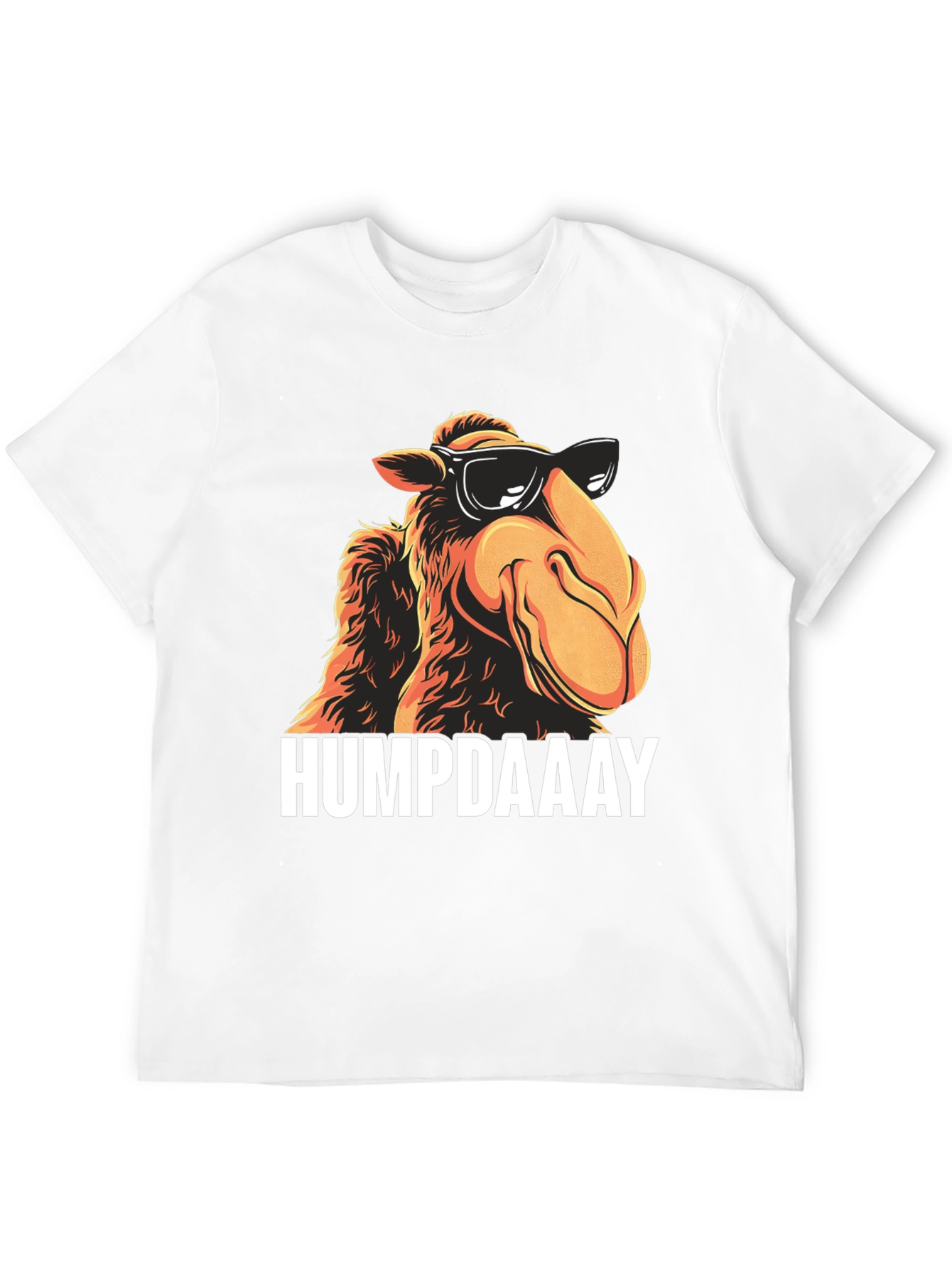HUMPDAAAY Camel Graphic T-Shirt - Cool Black Tee