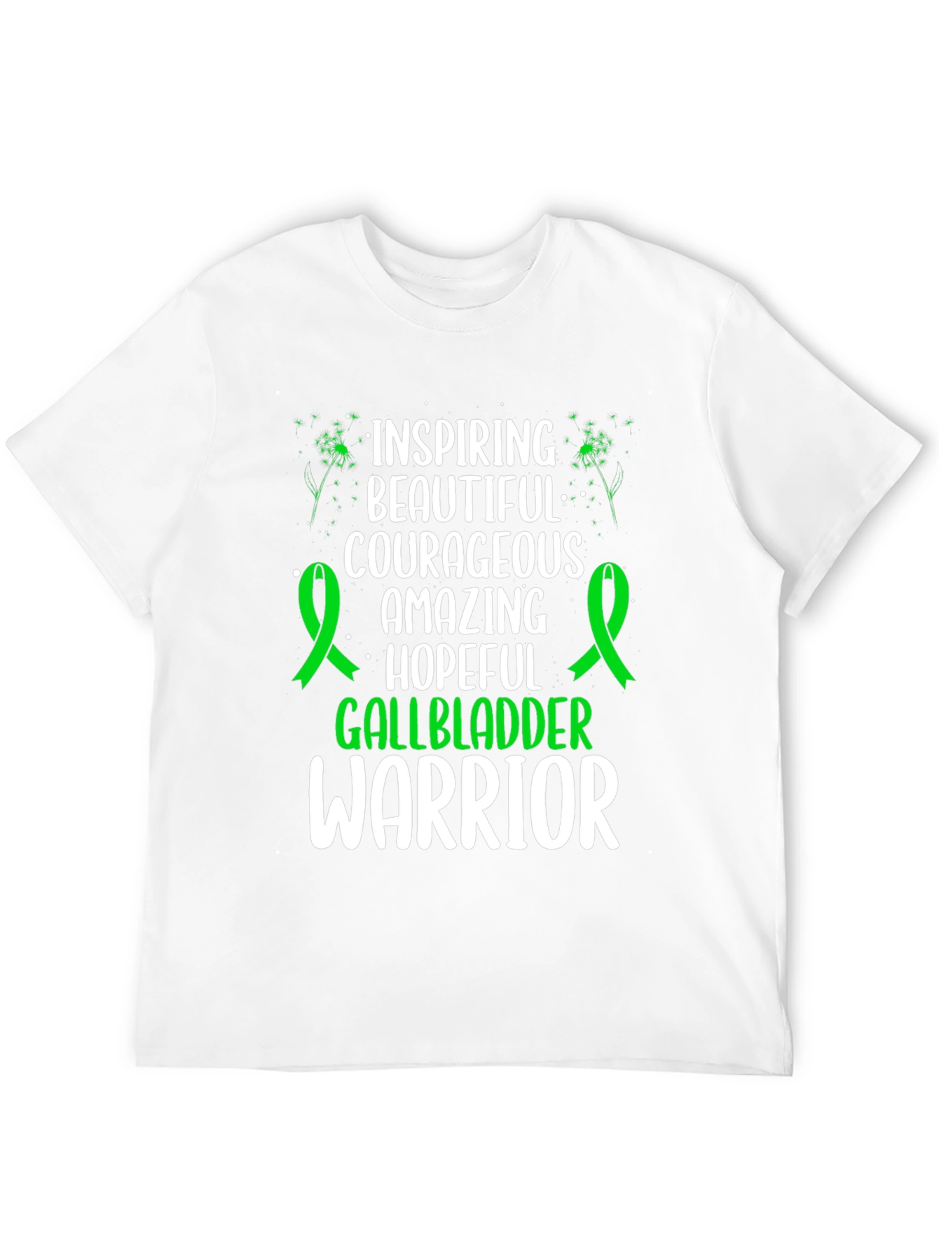 Gallbladder Warrior T-Shirt - Inspirational & Hopeful