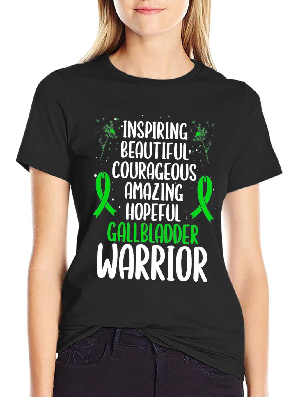 Gallbladder Warrior T-Shirt - Inspirational & Hopeful