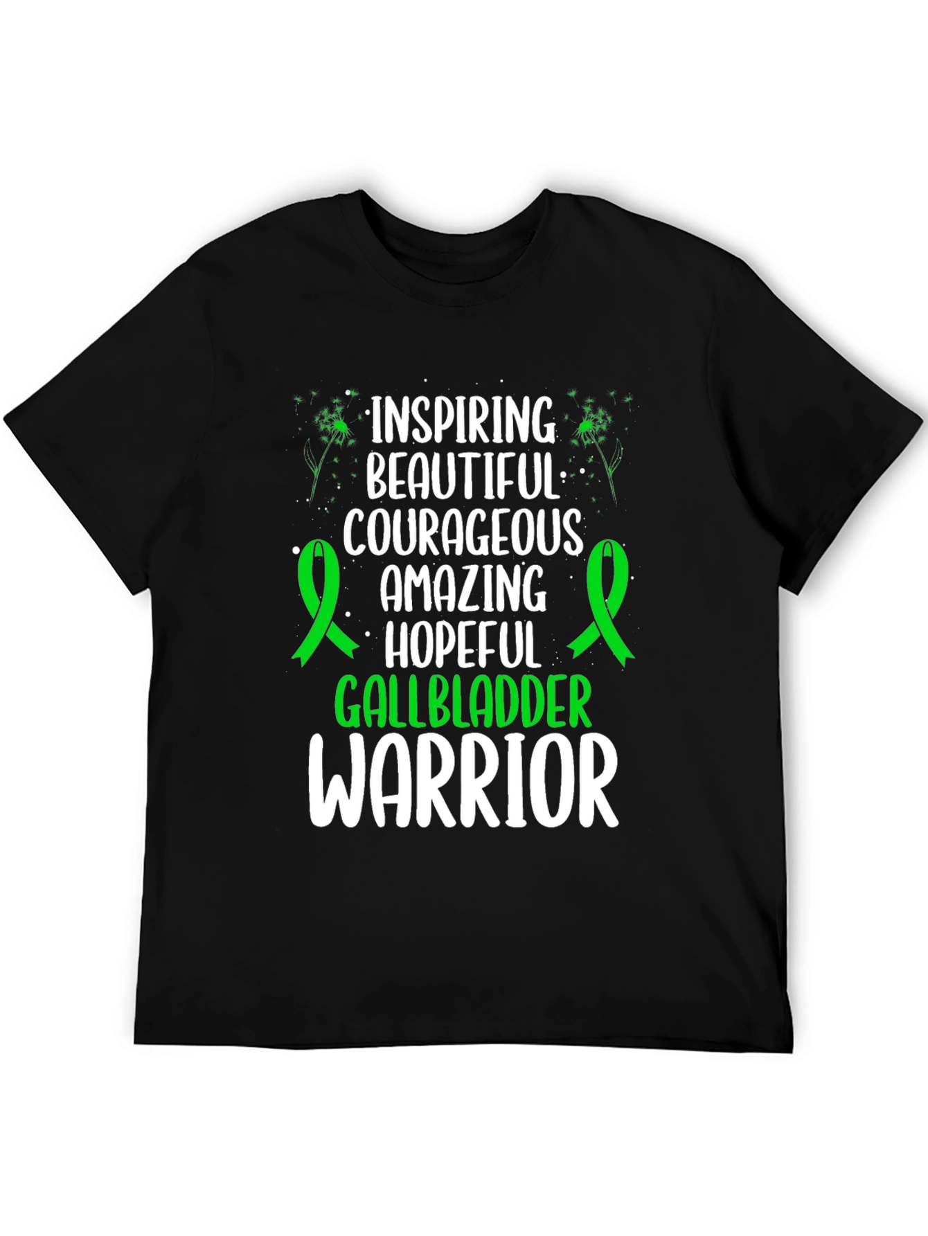 Gallbladder Warrior T-Shirt - Inspirational & Hopeful