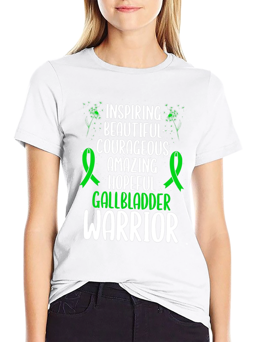Gallbladder Warrior T-Shirt - Inspirational & Hopeful
