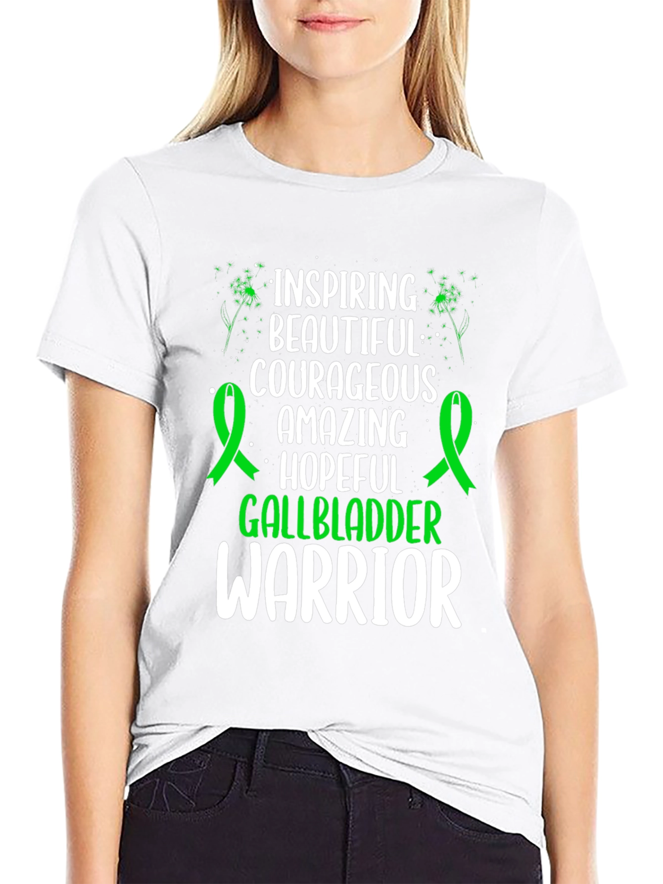 Gallbladder Warrior T-Shirt - Inspirational & Hopeful