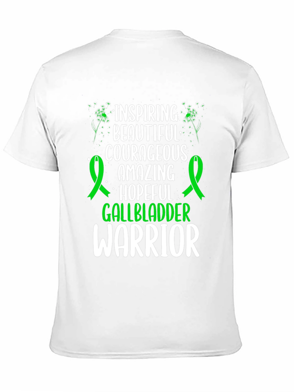 Gallbladder Warrior T-Shirt - Inspirational & Hopeful