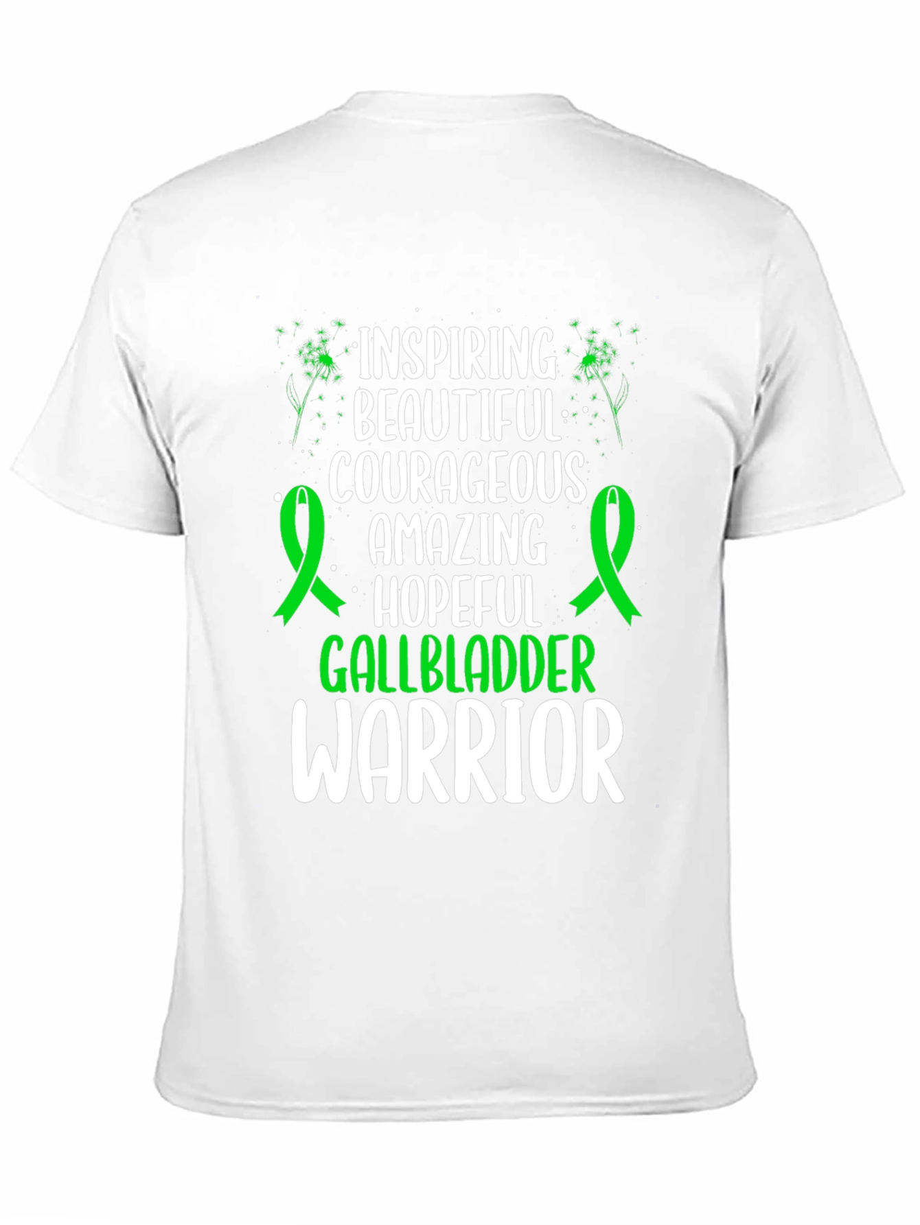 Gallbladder Warrior T-Shirt - Inspirational & Hopeful