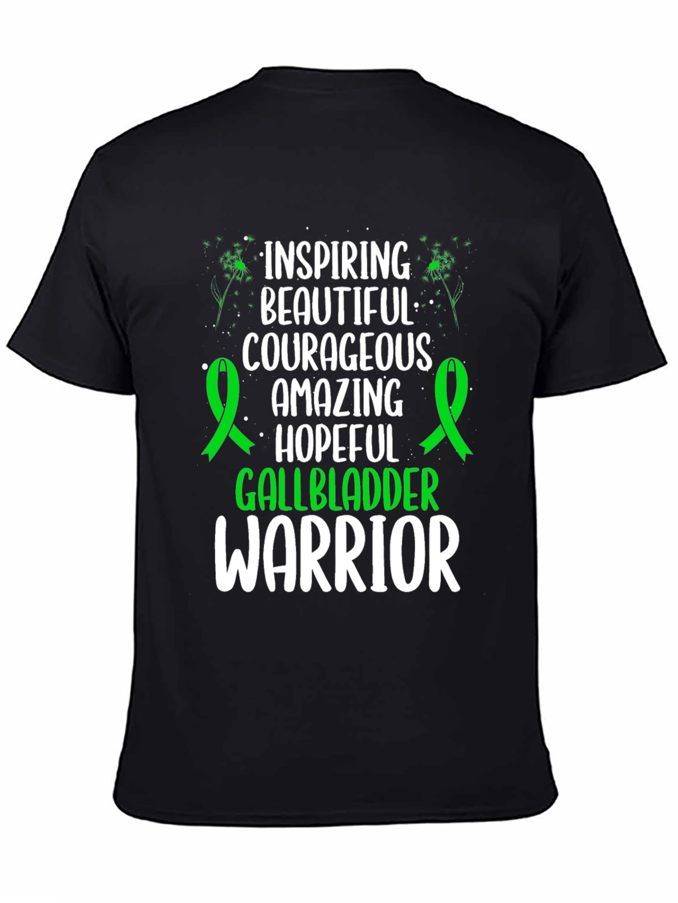 Gallbladder Warrior T-Shirt - Inspirational & Hopeful
