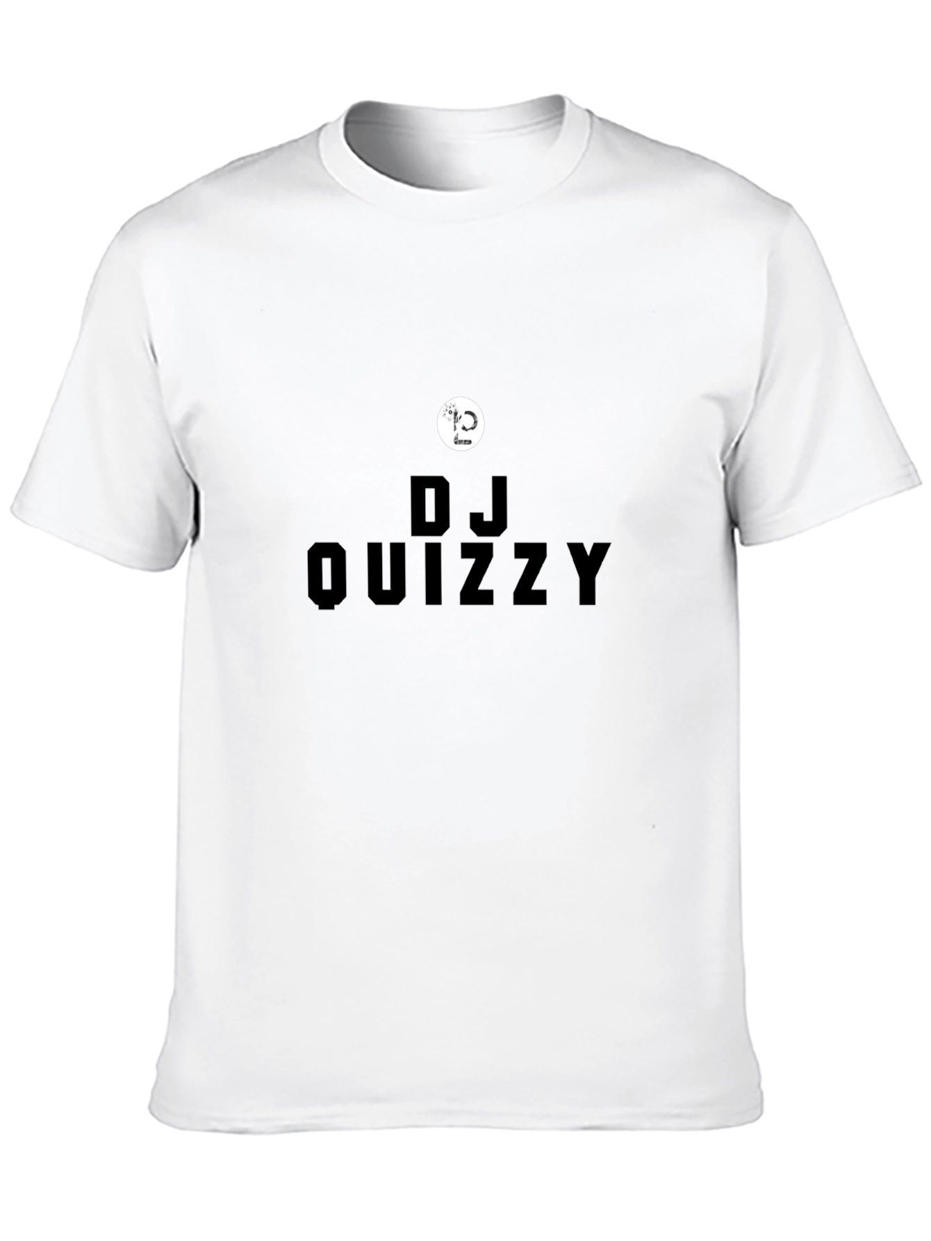 DJ Quizzy Black T-Shirt - Music Lover Tee