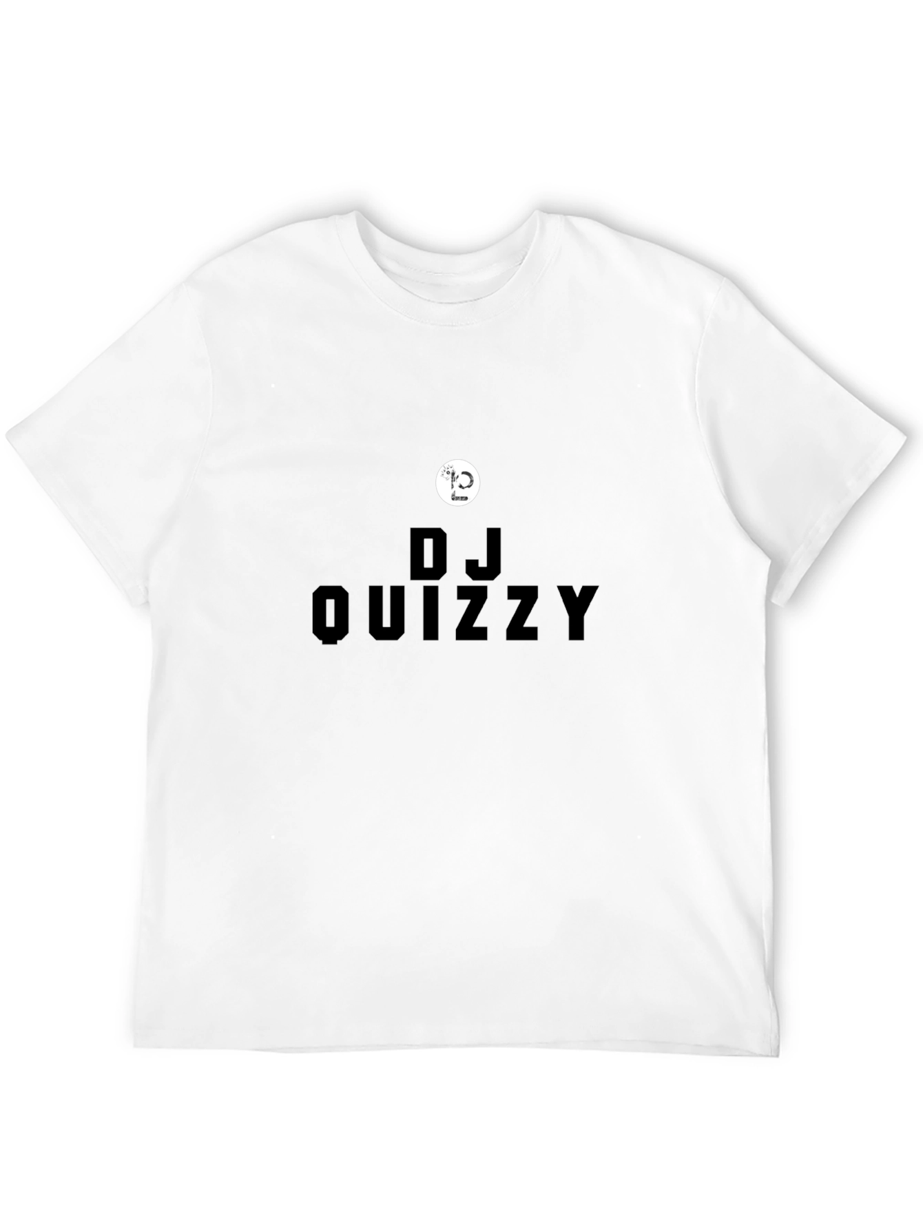 DJ Quizzy Black T-Shirt - Music Lover Tee