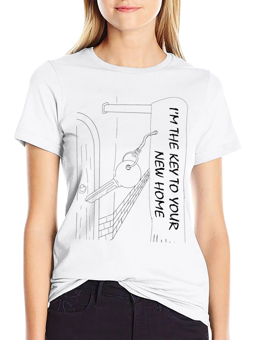 Im The Key To Your New Home T-Shirt