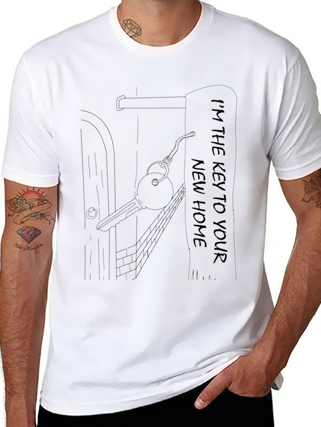 Im The Key To Your New Home T-Shirt