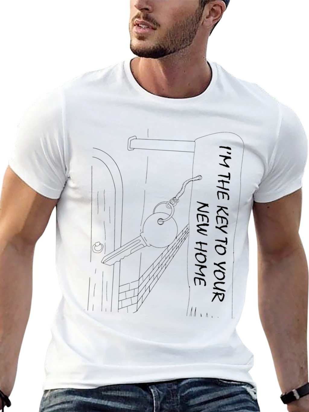Im The Key To Your New Home T-Shirt