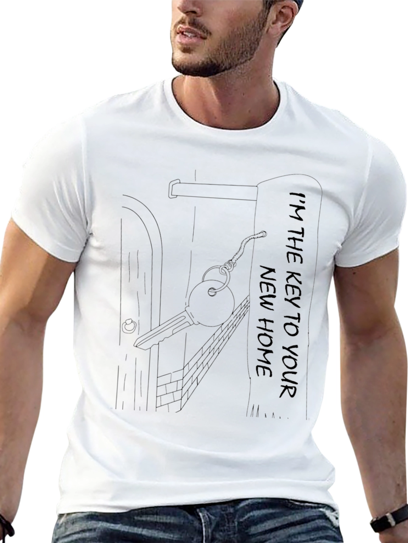 Im The Key To Your New Home T-Shirt
