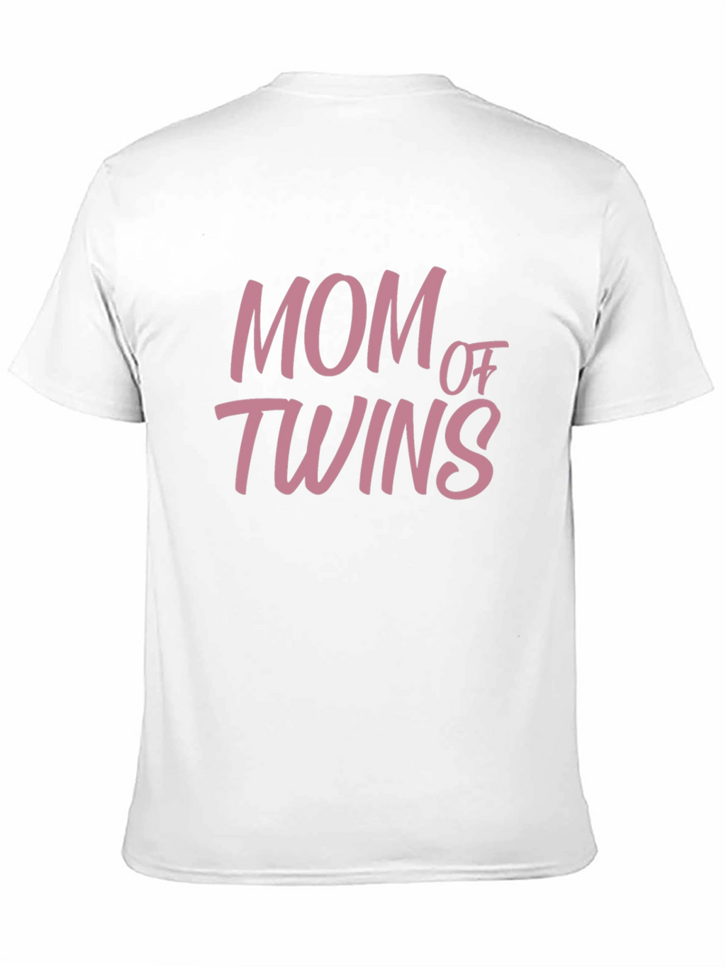 Mom of Twins Graphic T-Shirt - Black Casual Tee