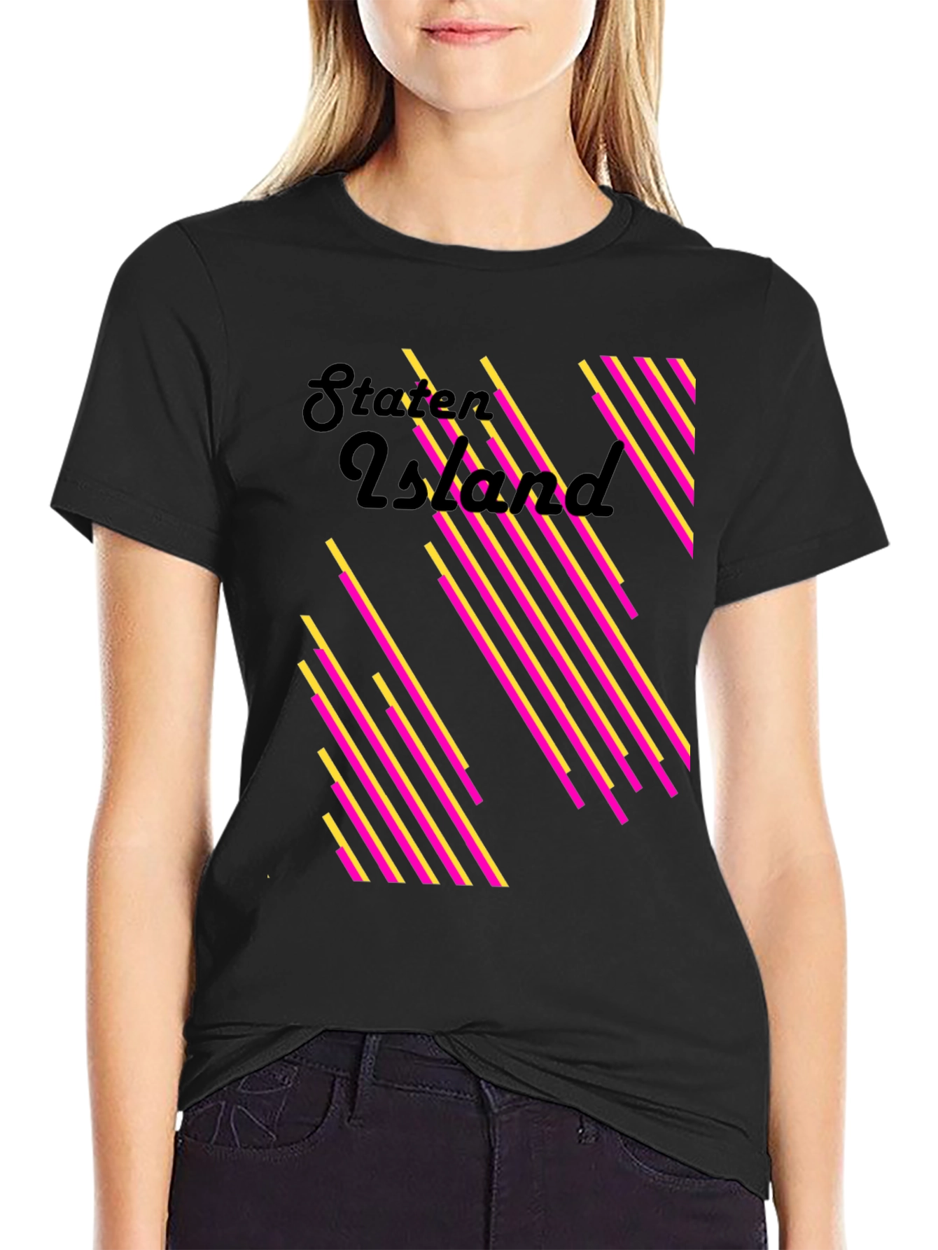 Staten Island Retro Graphic Tee