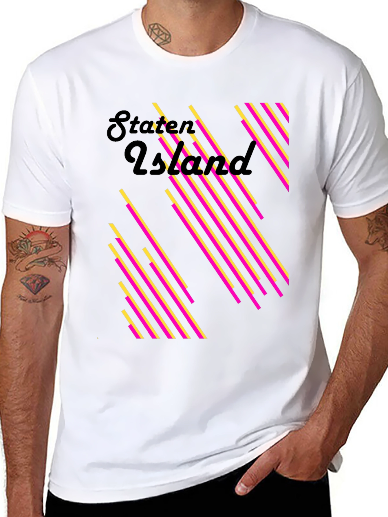 Staten Island Retro Graphic Tee