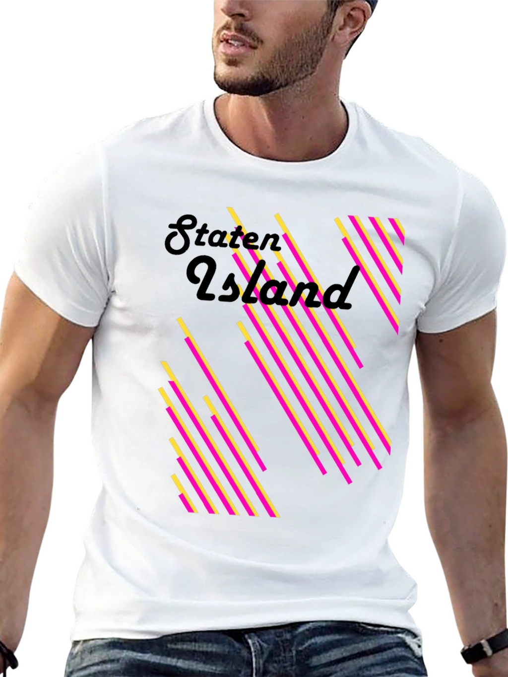 Staten Island Retro Graphic Tee