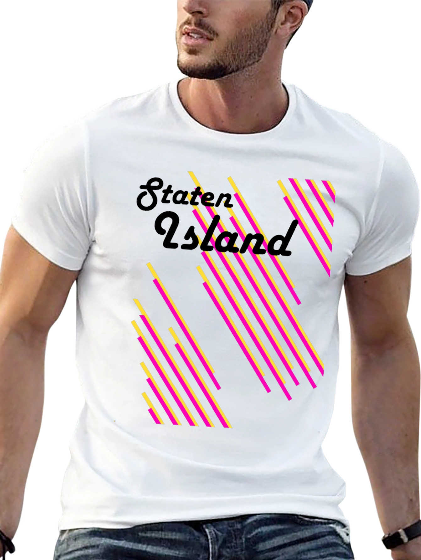 Staten Island Retro Graphic Tee