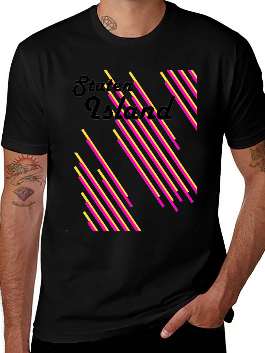 Staten Island Retro Graphic Tee