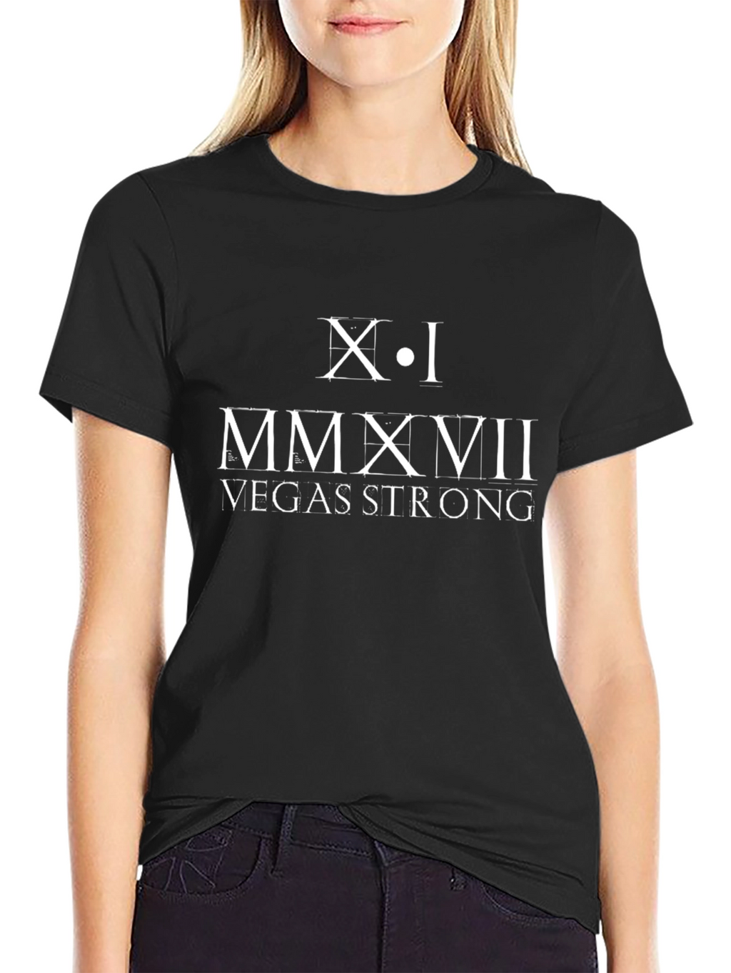 Vegas Strong Black T-Shirt