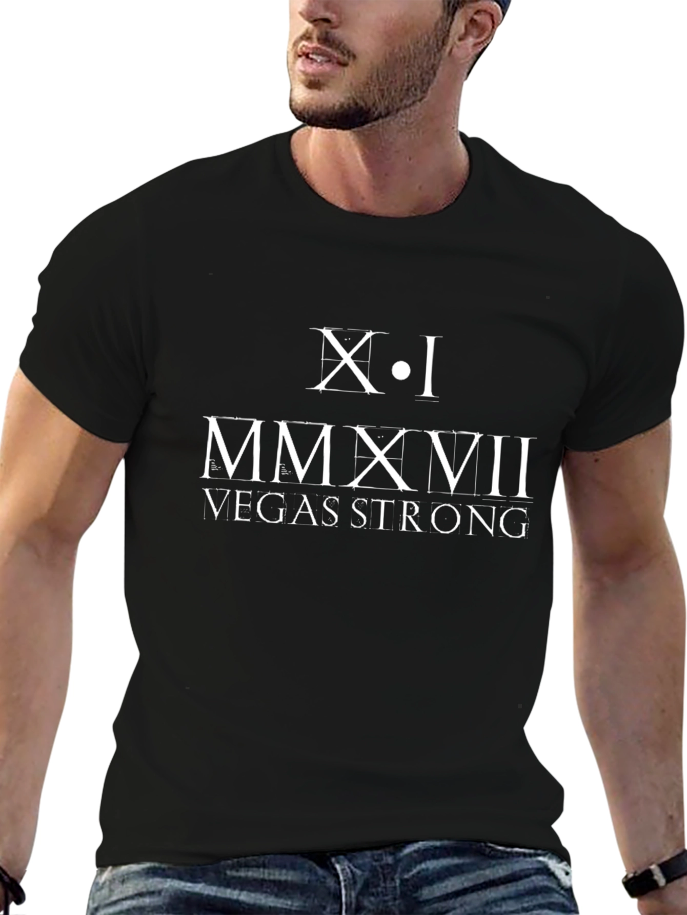 Vegas Strong Black T-Shirt