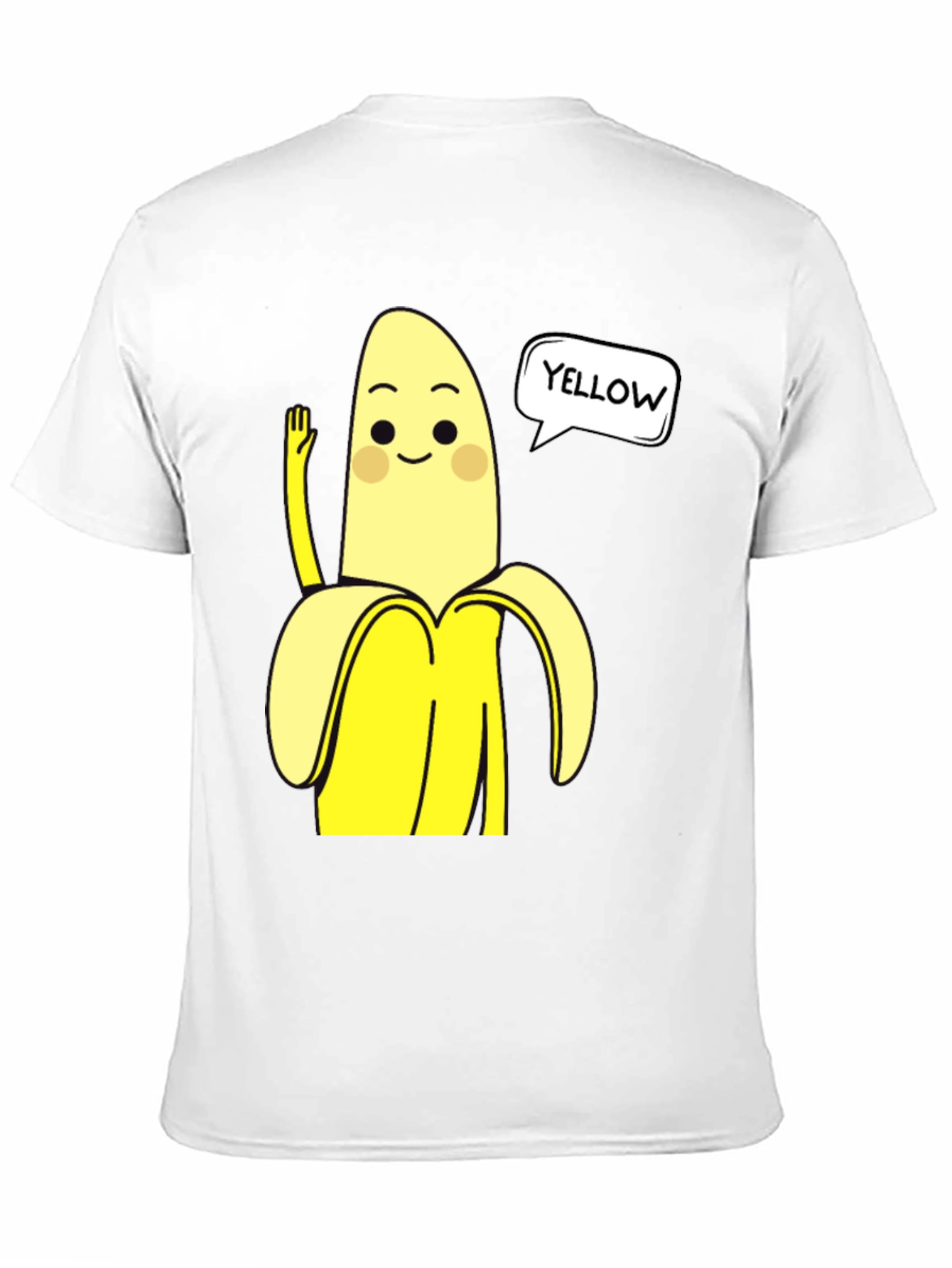 Funny Banana Graphic Tee - Yellow Humor T-Shirt