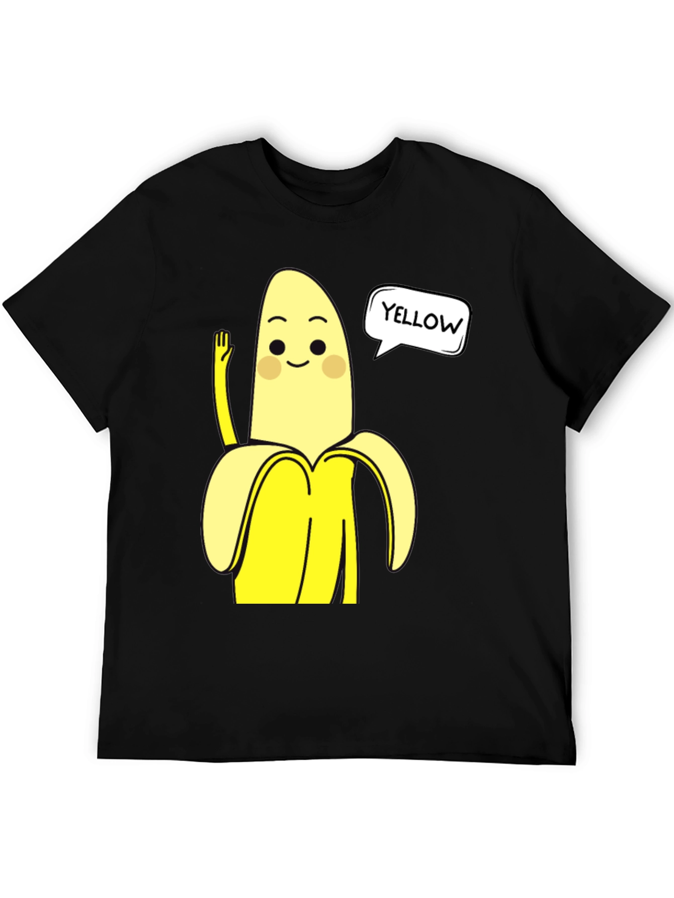 Funny Banana Graphic Tee - Yellow Humor T-Shirt