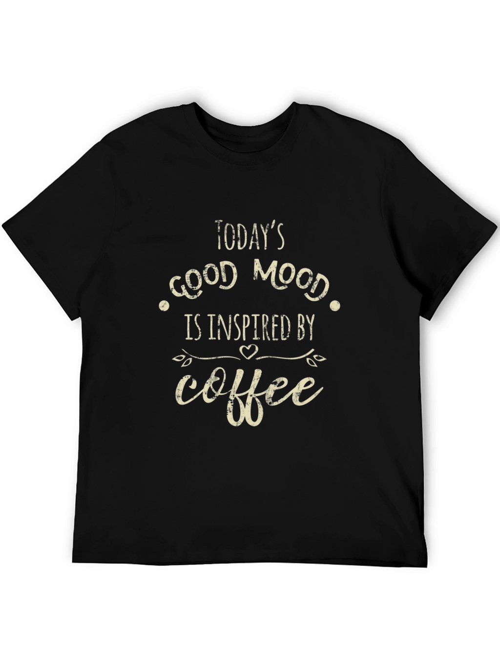 Good Mood Coffee T-Shirt - Unisex Black Tee