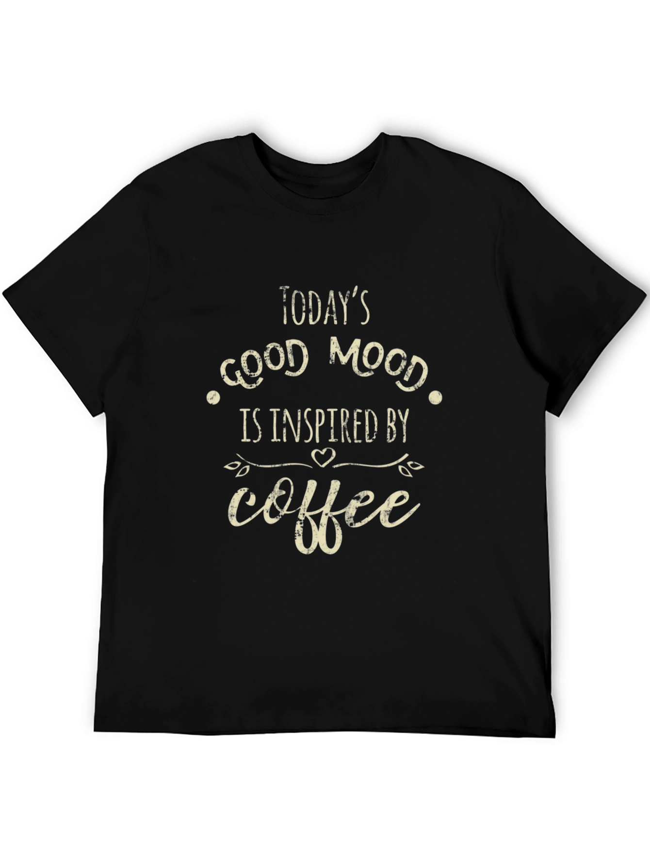 Good Mood Coffee T-Shirt - Unisex Black Tee
