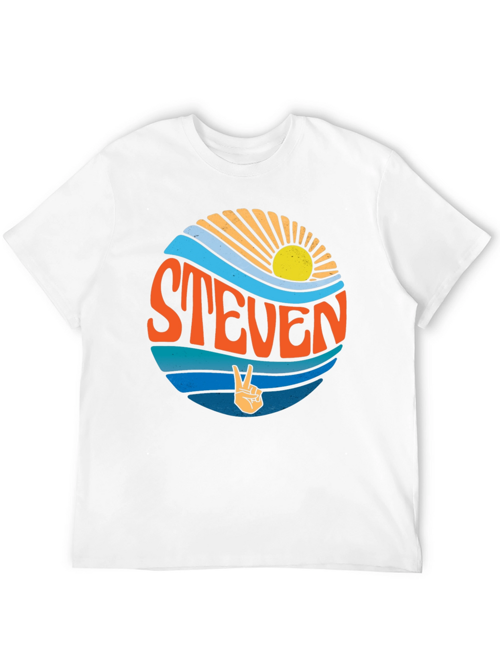 Personalized Retro Steven T-Shirt