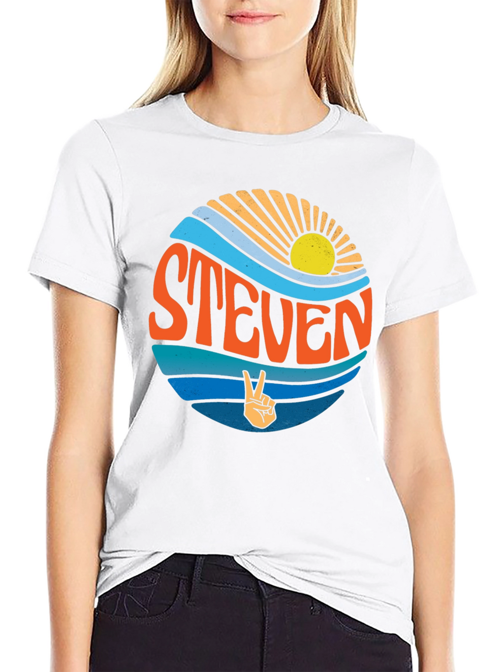 Personalized Retro Steven T-Shirt
