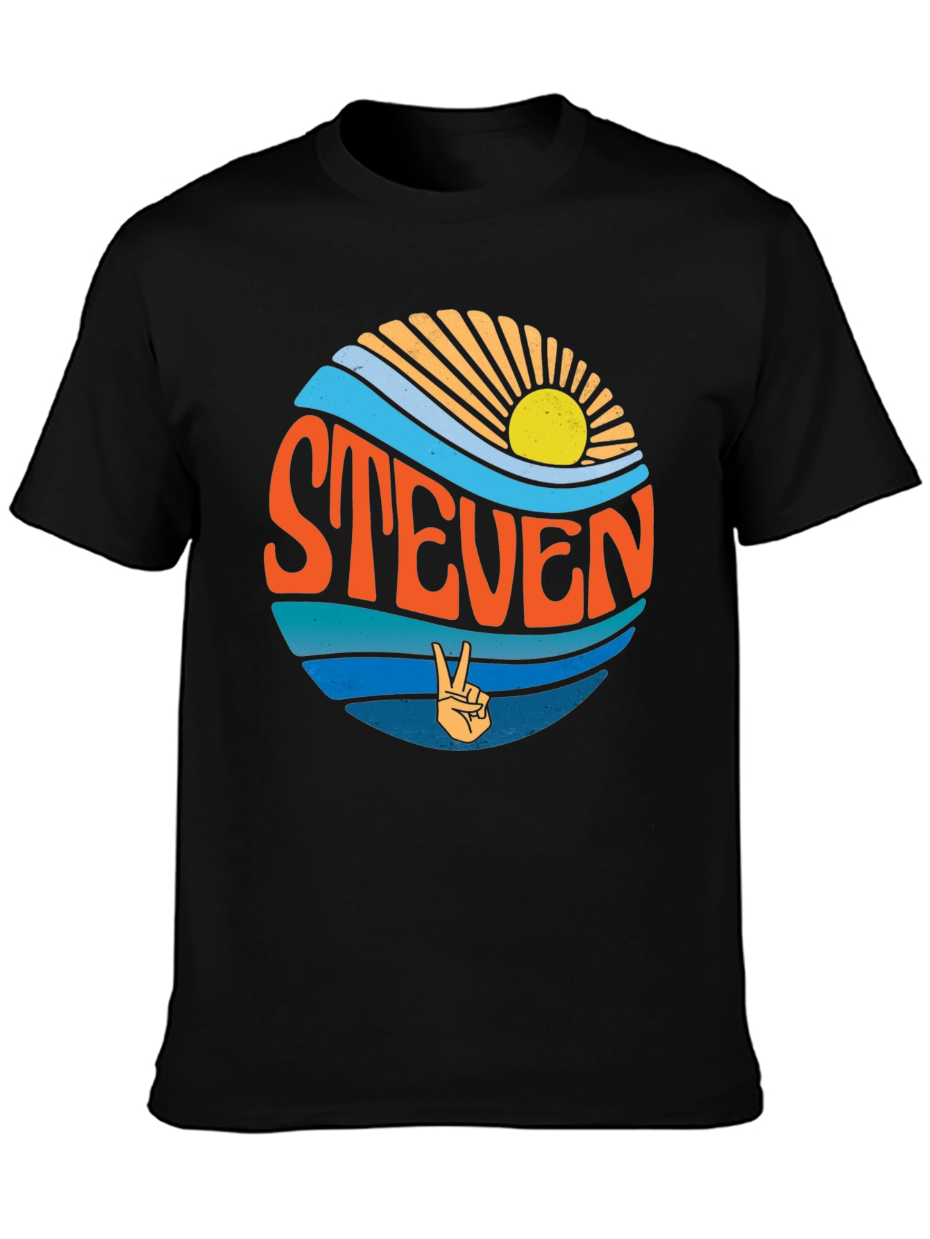 Personalized Retro Steven T-Shirt