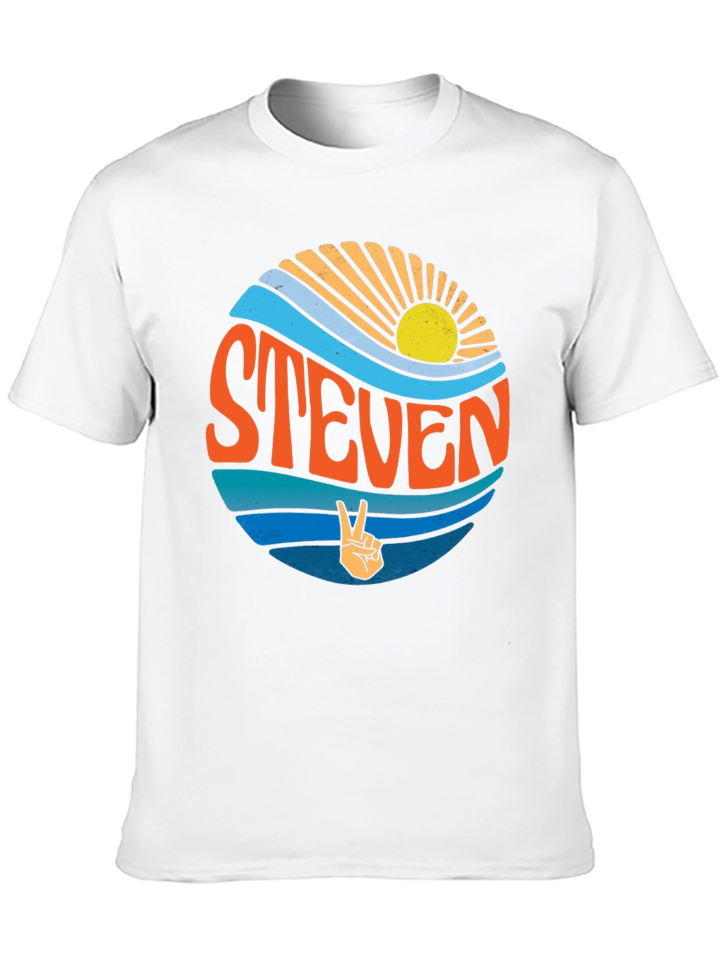Personalized Retro Steven T-Shirt