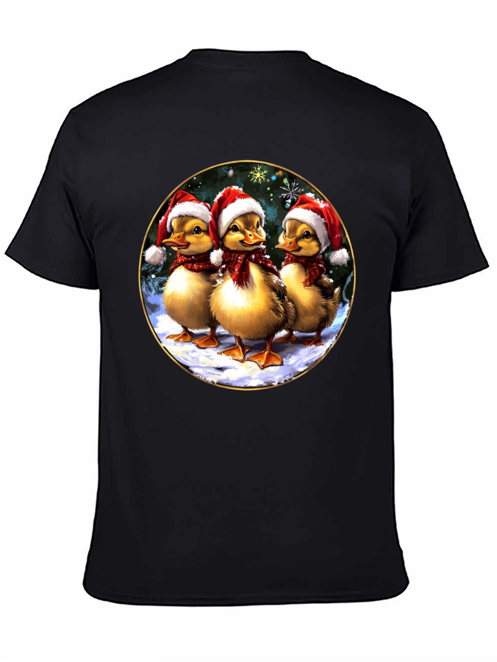 Festive Duckling Holiday T-Shirt