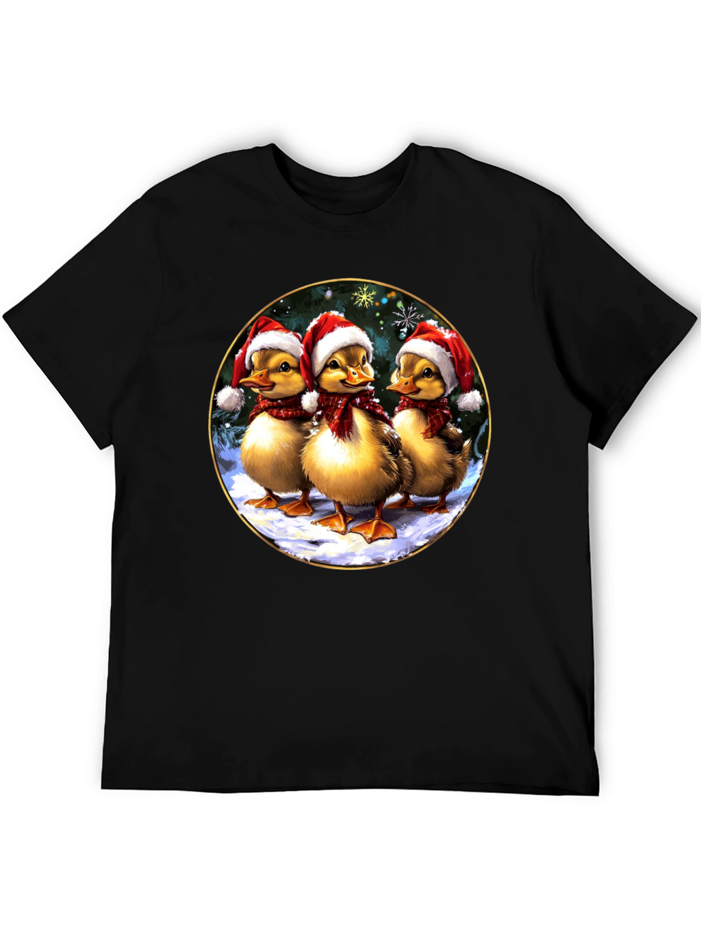 Festive Duckling Holiday T-Shirt