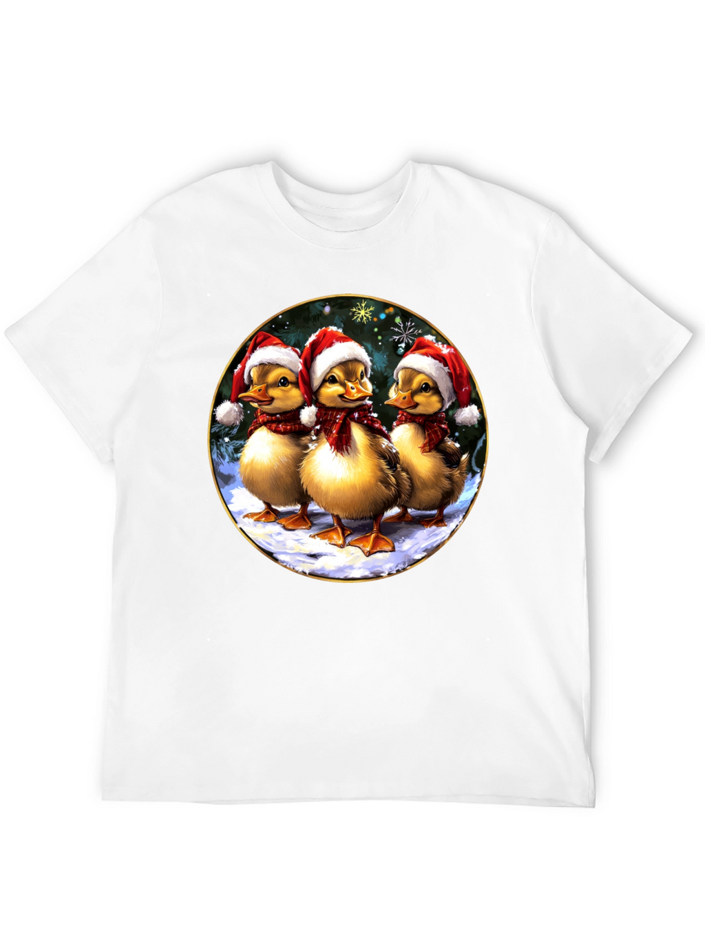 Festive Duckling Holiday T-Shirt