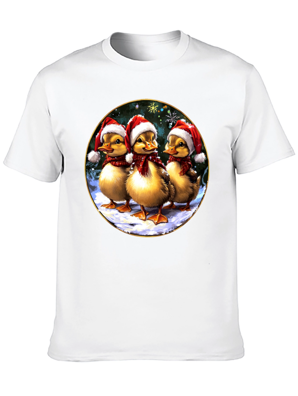 Festive Duckling Holiday T-Shirt