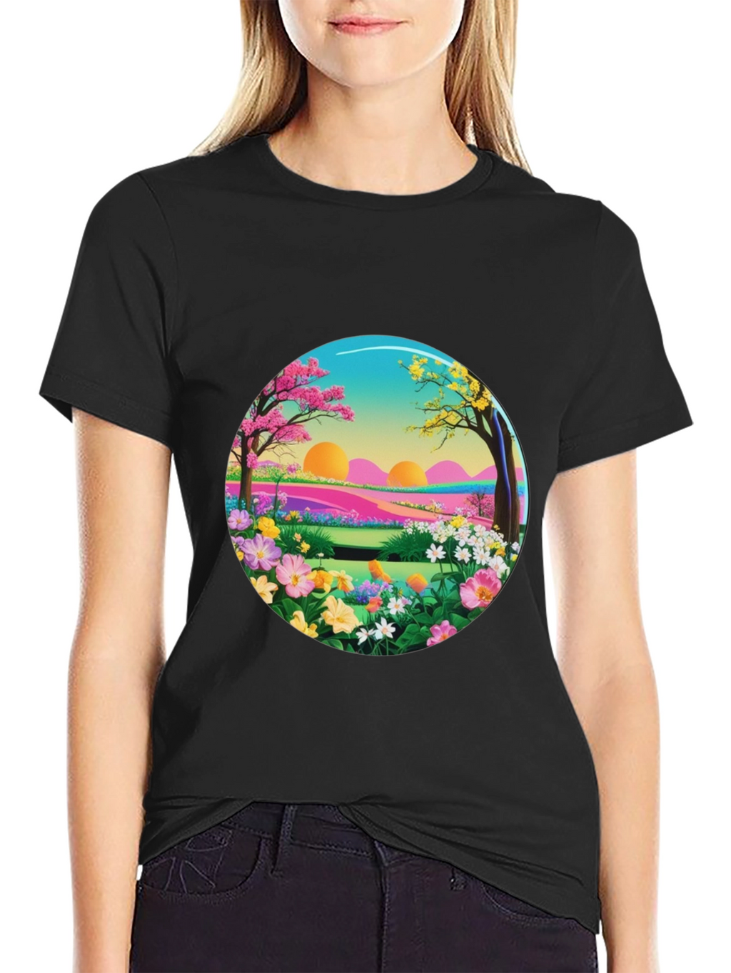 Nature Landscape Graphic Tee