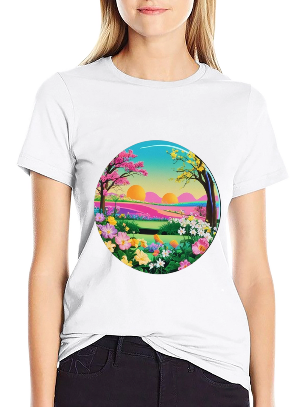 Nature Landscape Graphic Tee