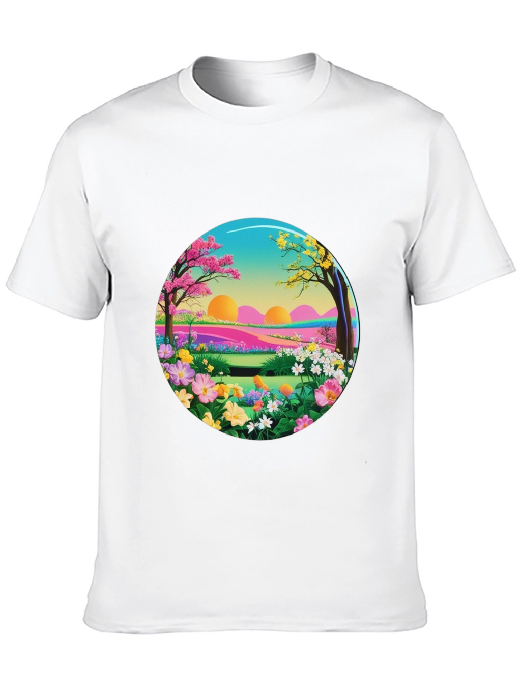 Nature Landscape Graphic Tee