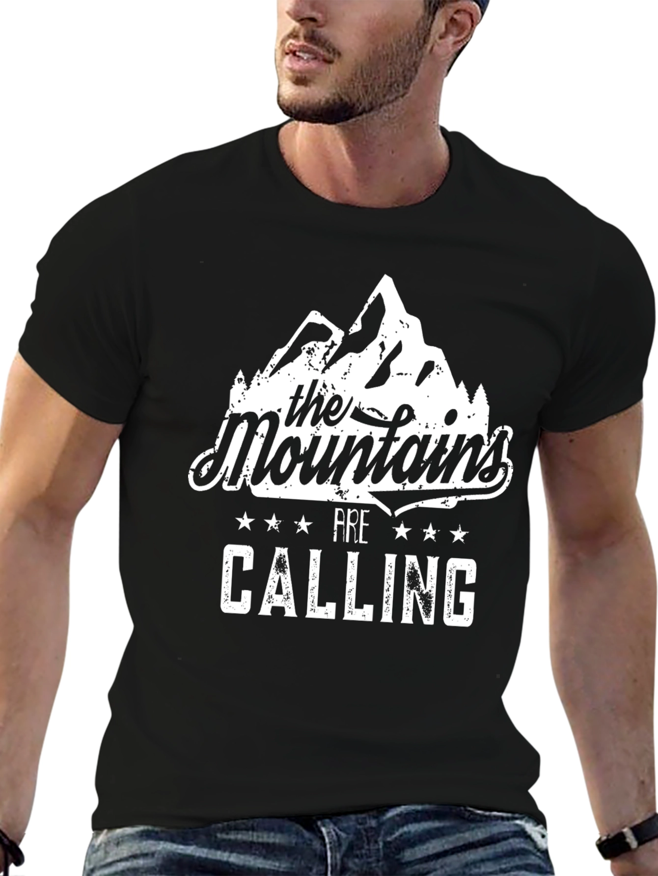 Mountains are Calling Graphic T-Shirt - Adventure Tee
