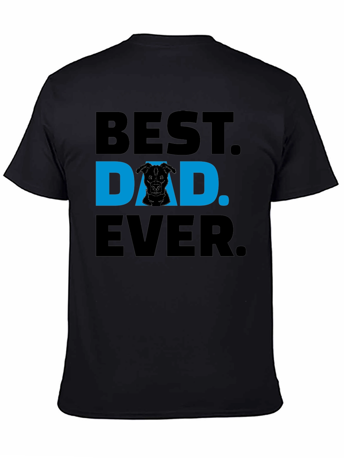 Best Dog Dad Ever T-Shirt - Black
