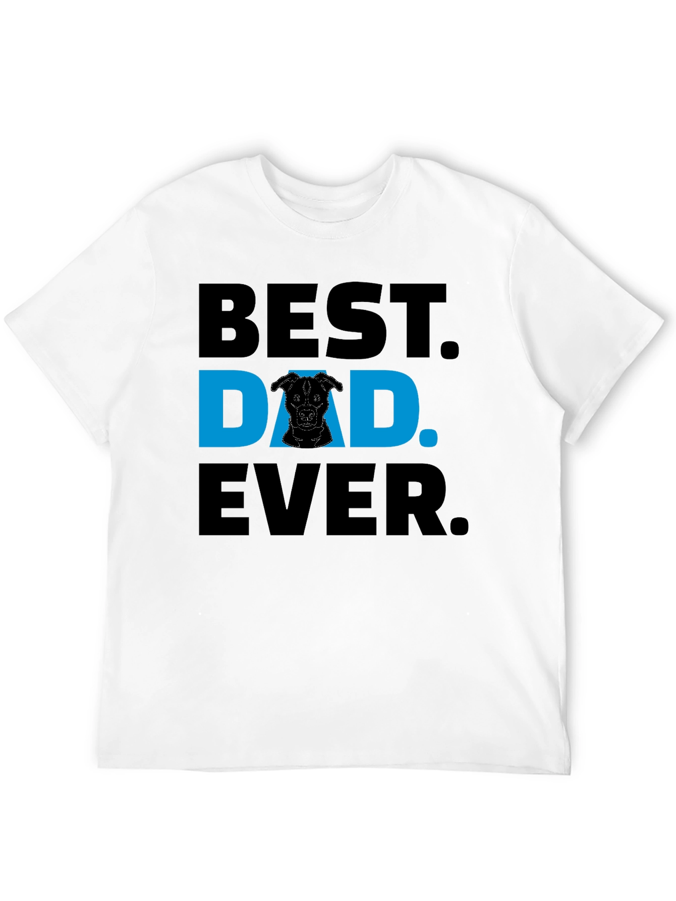 Best Dog Dad Ever T-Shirt - Black
