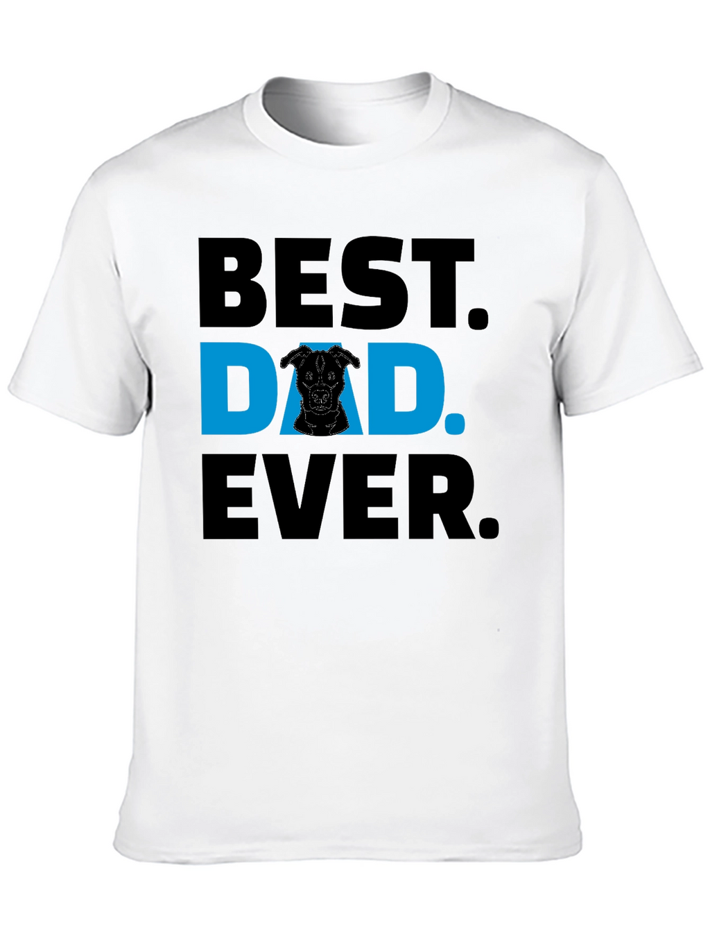 Best Dog Dad Ever T-Shirt - Black