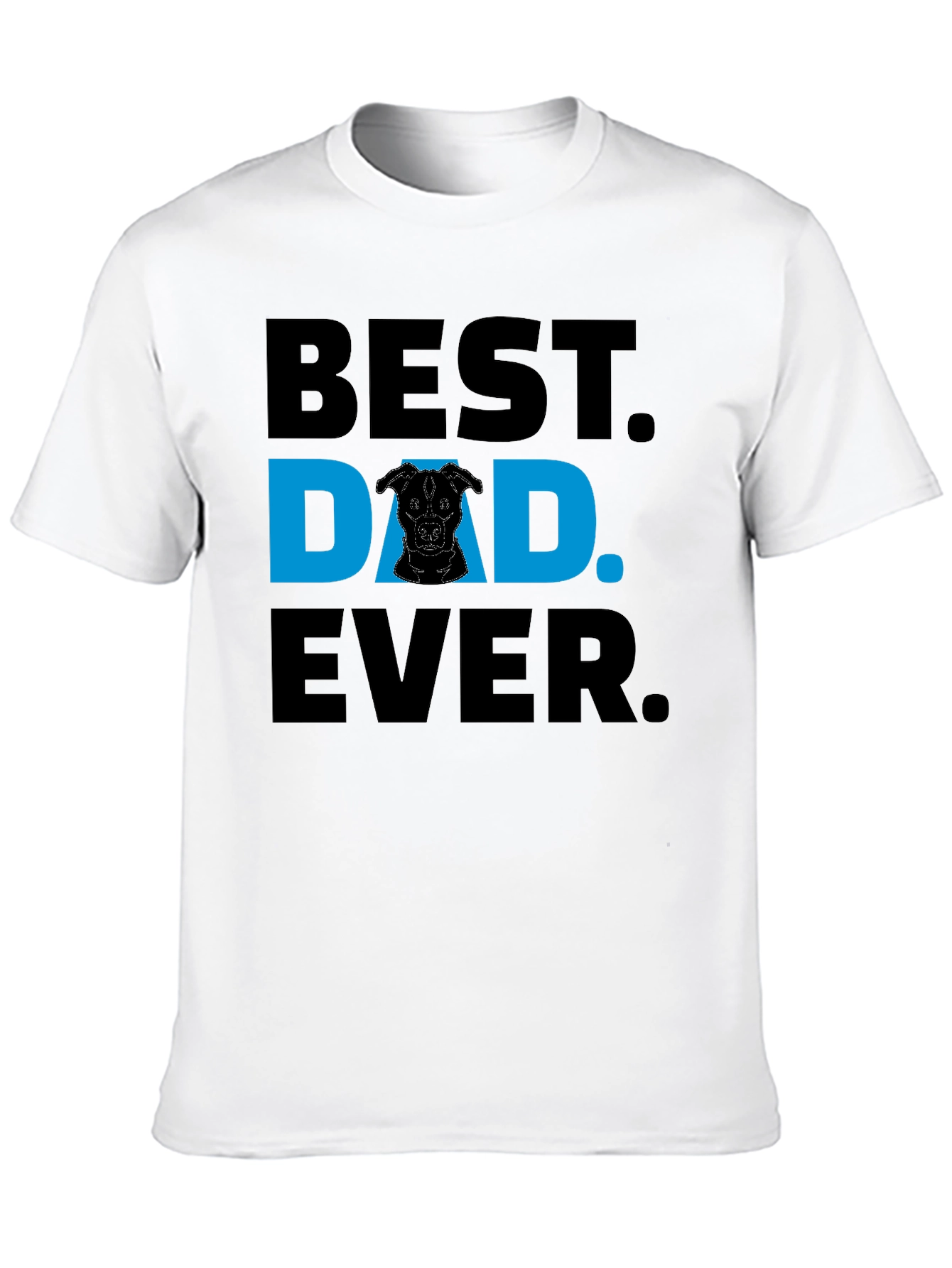 Best Dog Dad Ever T-Shirt - Black