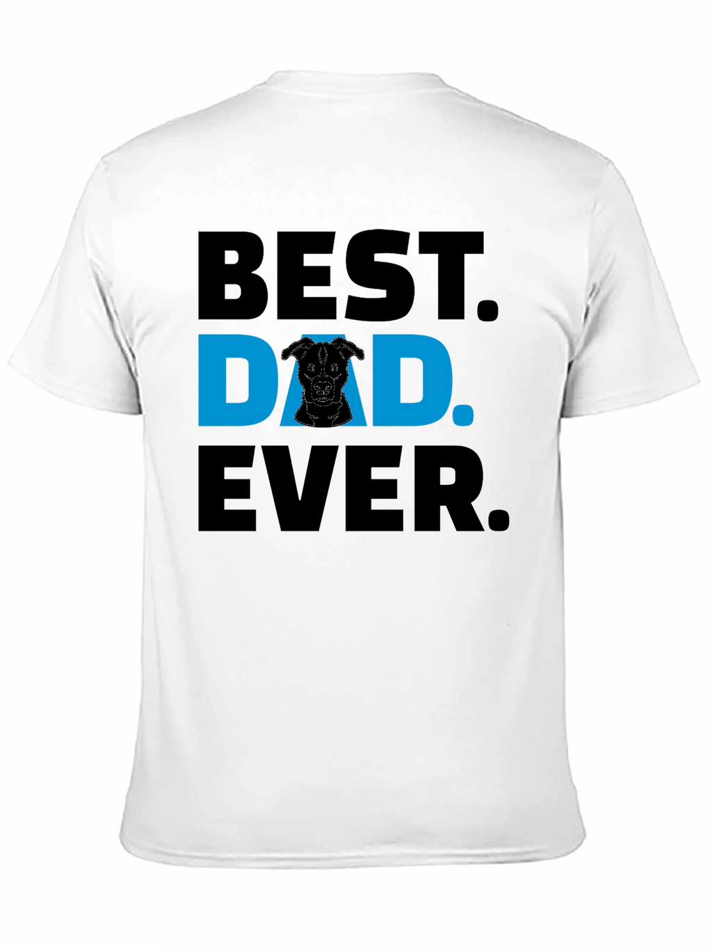 Best Dog Dad Ever T-Shirt - Black