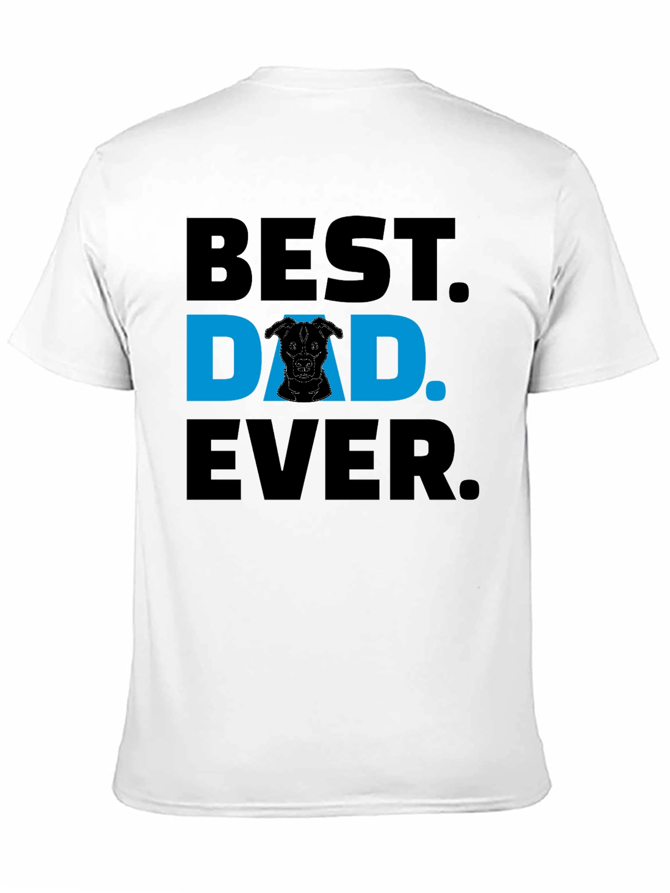 Best Dog Dad Ever T-Shirt - Black