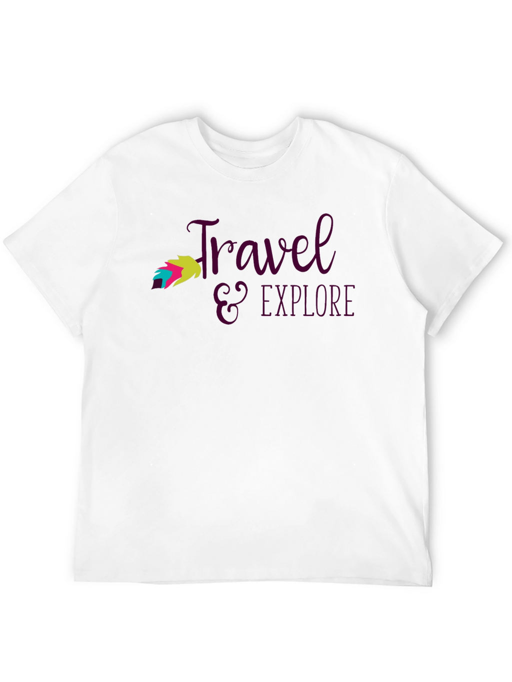 Travel & Explore Graphic Tee - Black