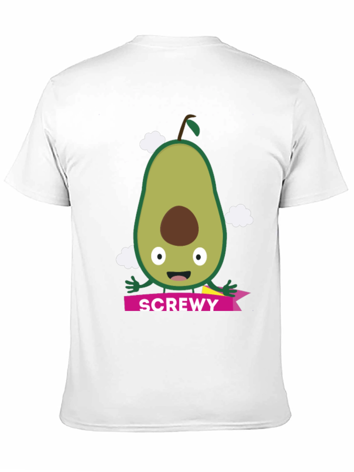Screw Avocado Graphic Tee - Fun & Quirky