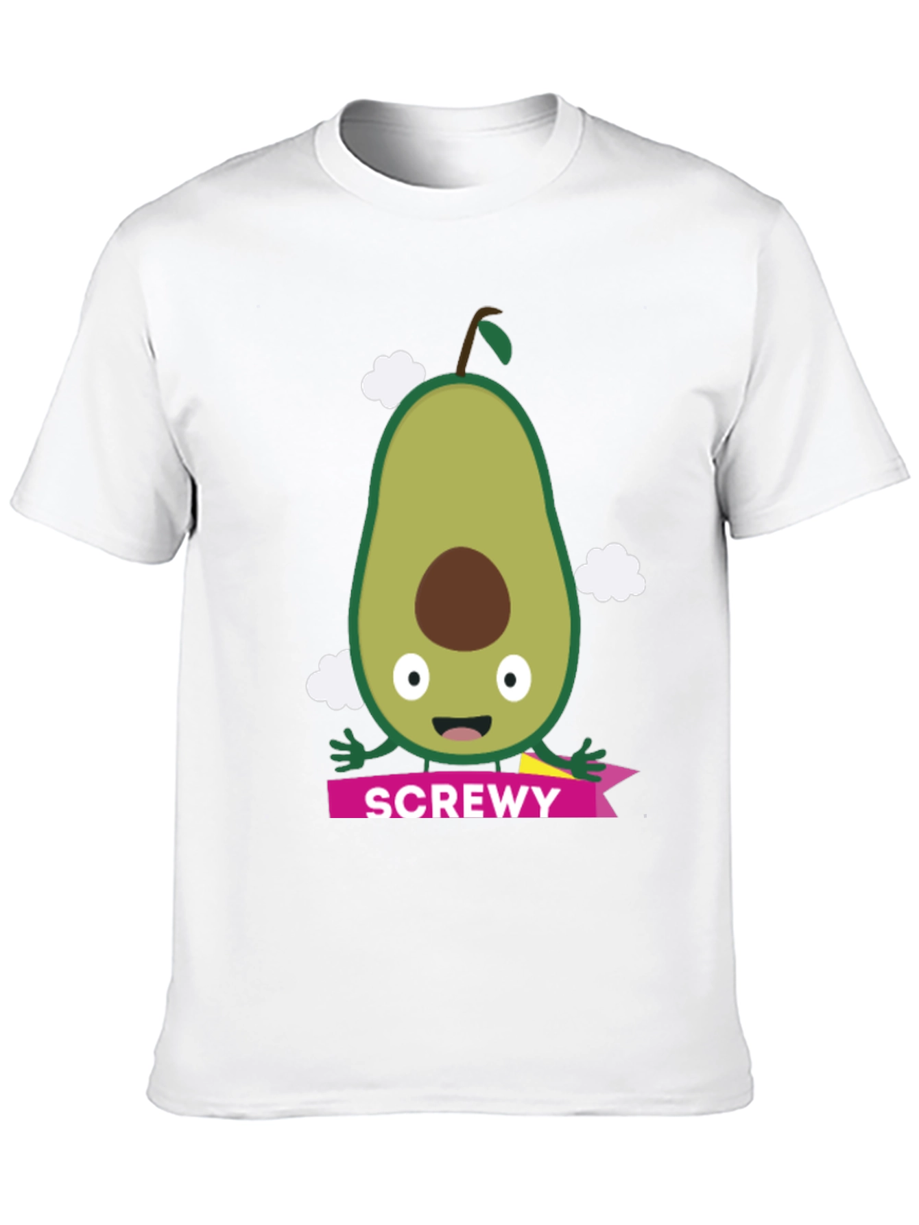 Screw Avocado Graphic Tee - Fun & Quirky