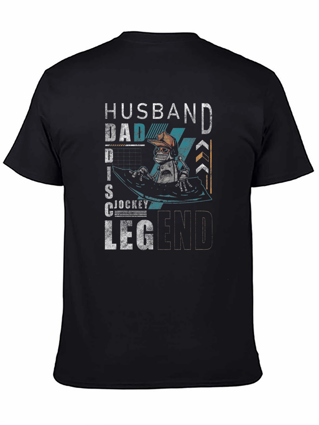 Husband Dad Disc Jockey Legend T-Shirt