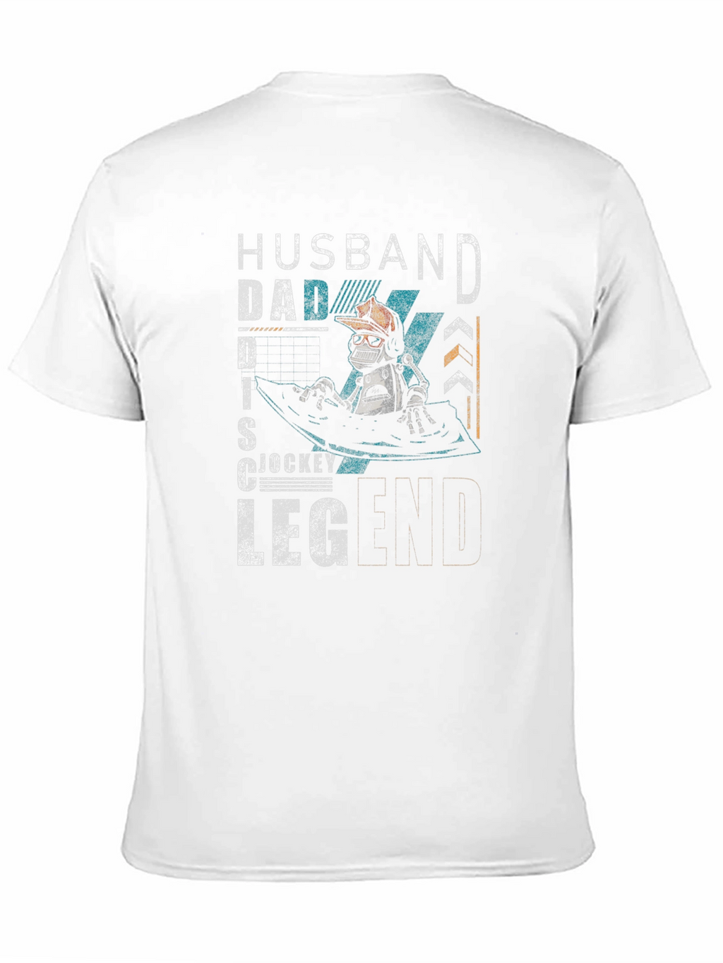 Husband Dad Disc Jockey Legend T-Shirt